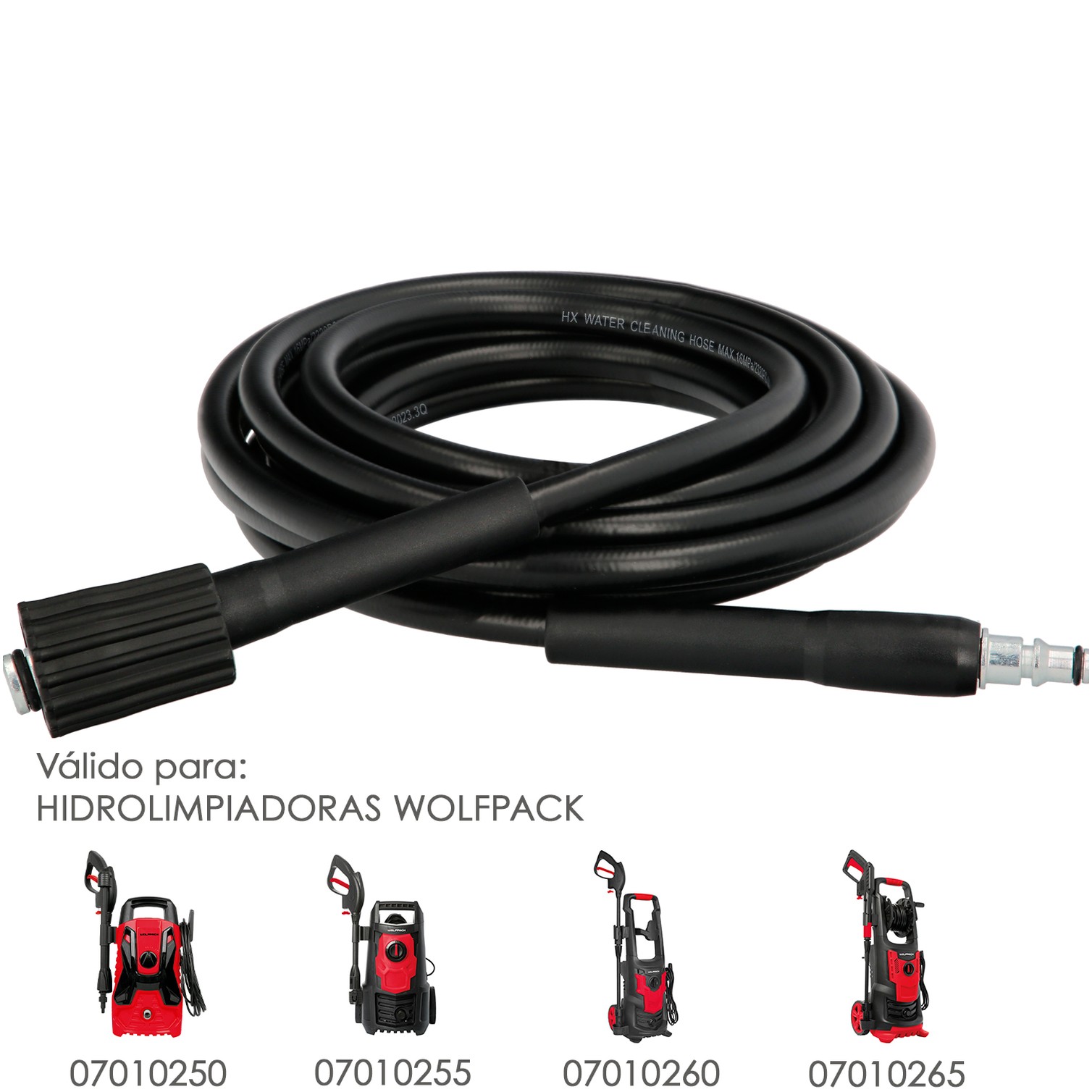 Manguera Para Hidrolimpiadora Wolfpack 100 - 105 - 135 - 150 - 180 Bar