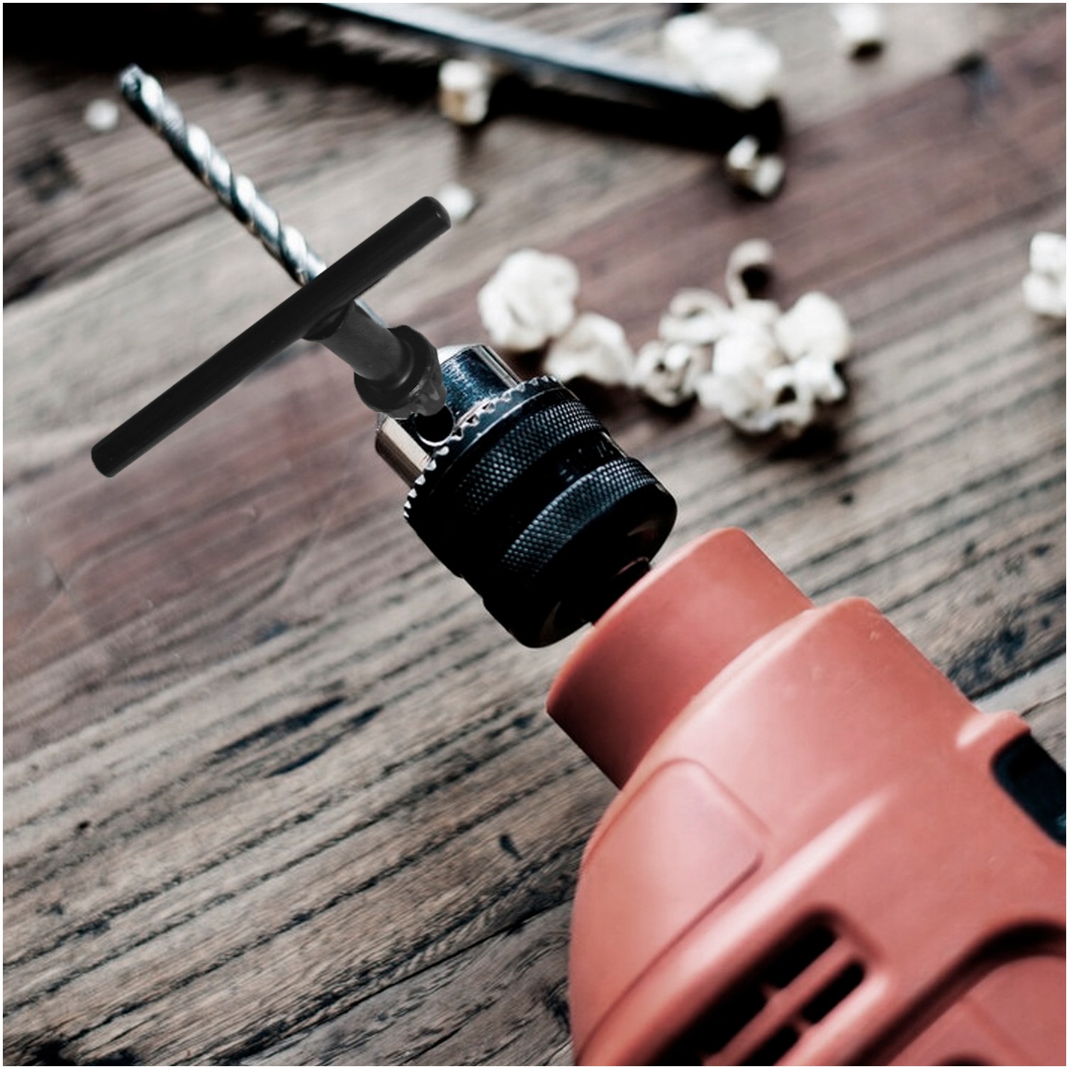 Llave Portabrocas Para Taladro Ø 13 mm. llave De Repuesto Para Taladro Universal, Llave De Mandril