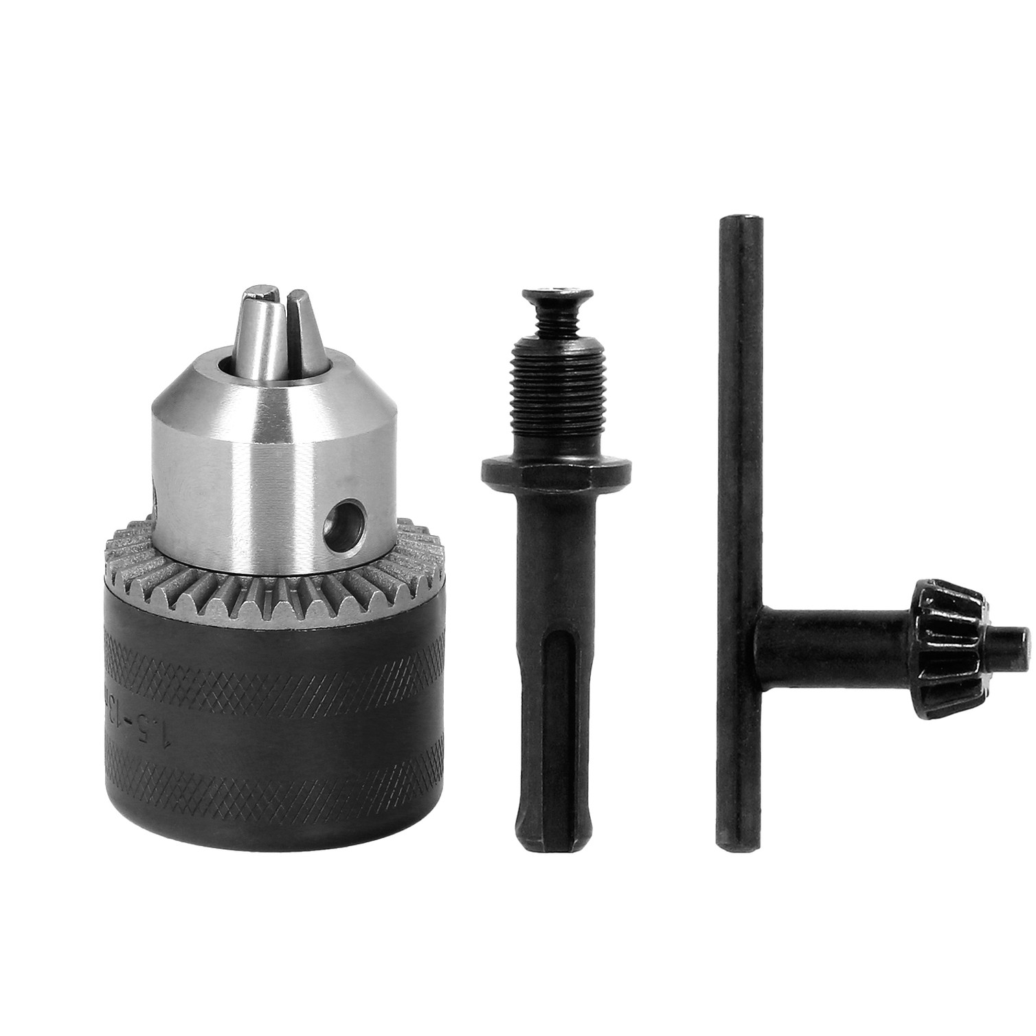 Adaptador Martillo SDS Plus A Portabrocas Ø 13 mm.mm. porta Brocas Con Llave, Adaptador Sds, Sds A Brocas