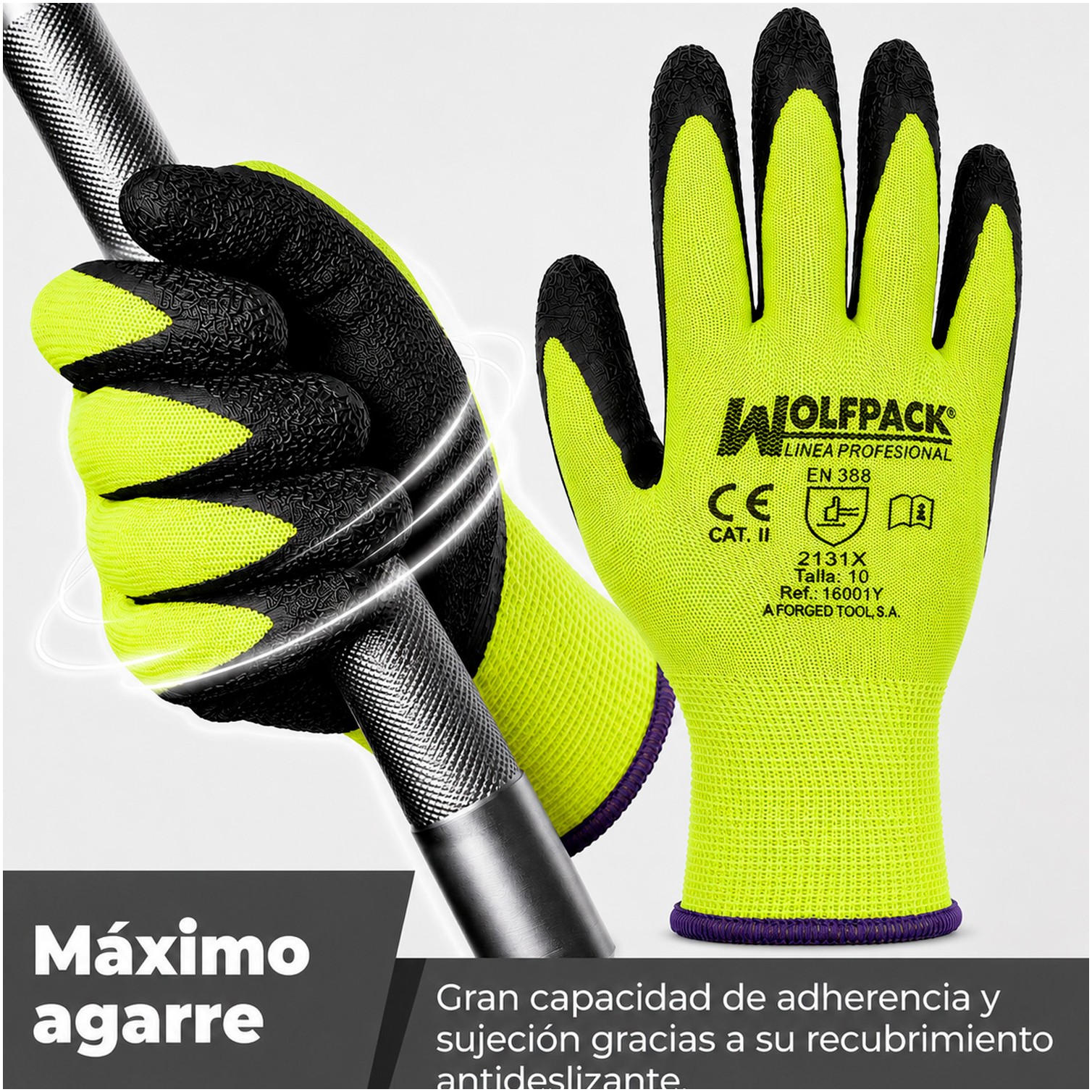 Guantes Latex Soft Foam Talla 7" (Par)