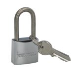 Candado Inoxidable Arco Largo 30mm. [+3 variaciones de Medida/Nº llave Disponibles]