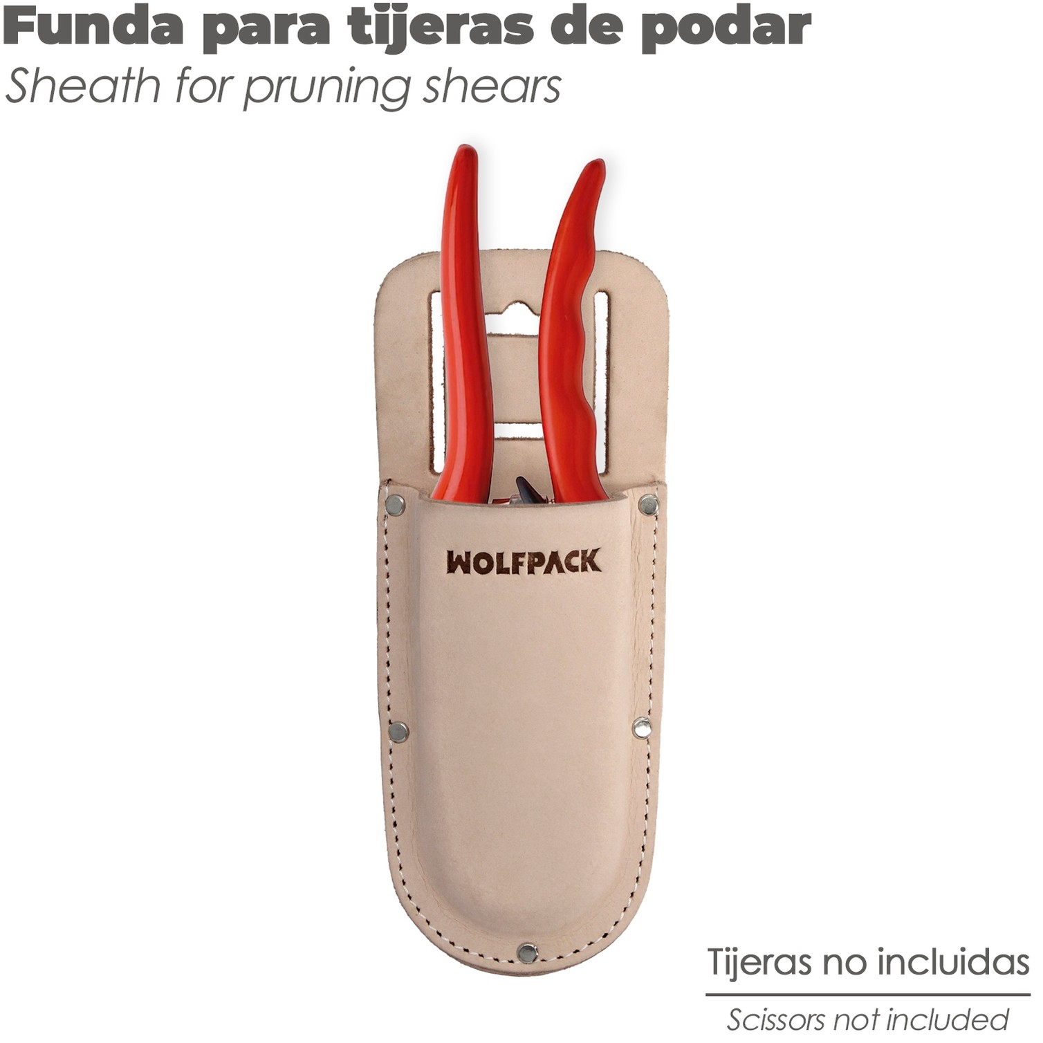 Funda Piel Para Tijeras Podar