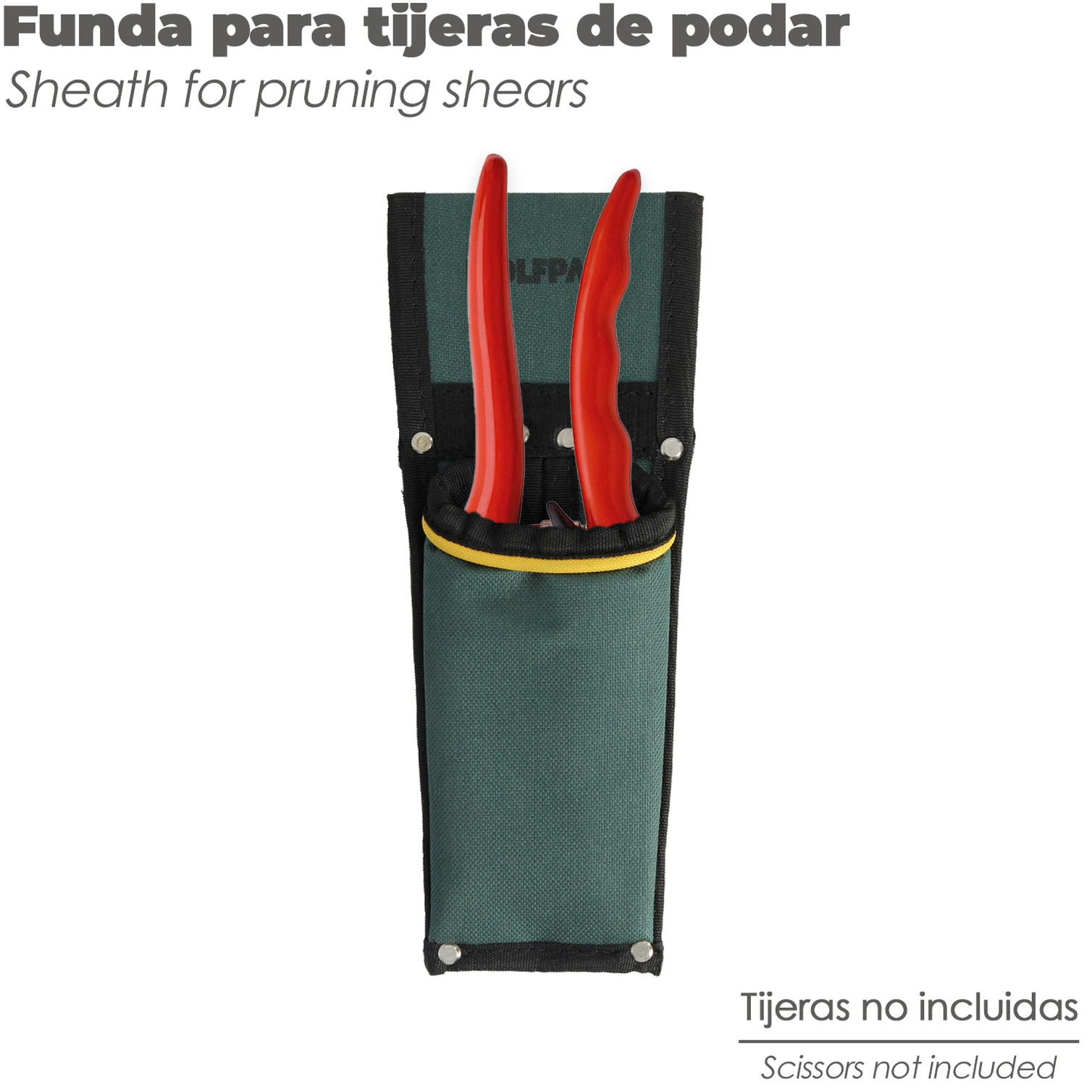 Funda Tijeras Podar Nylon. Funda Protectora. Soporte Para Tijeras De Podar.