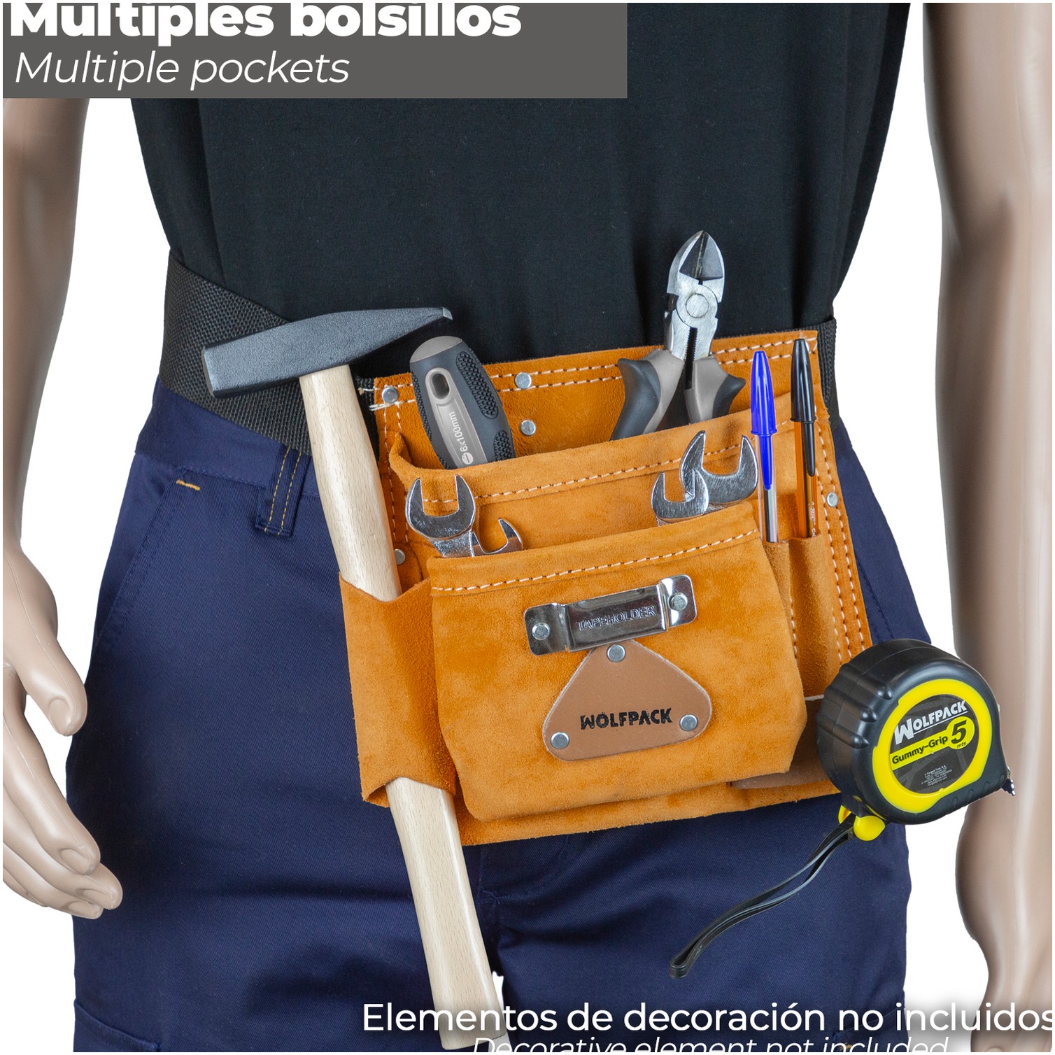 Bolsa Encofrador Sencilla Con Cinturón