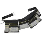 Bolsa Encofrador Doble Con Cinturón Ajustable, Colgador de Martillo, Bolsa Herramientas, Portaherramientas