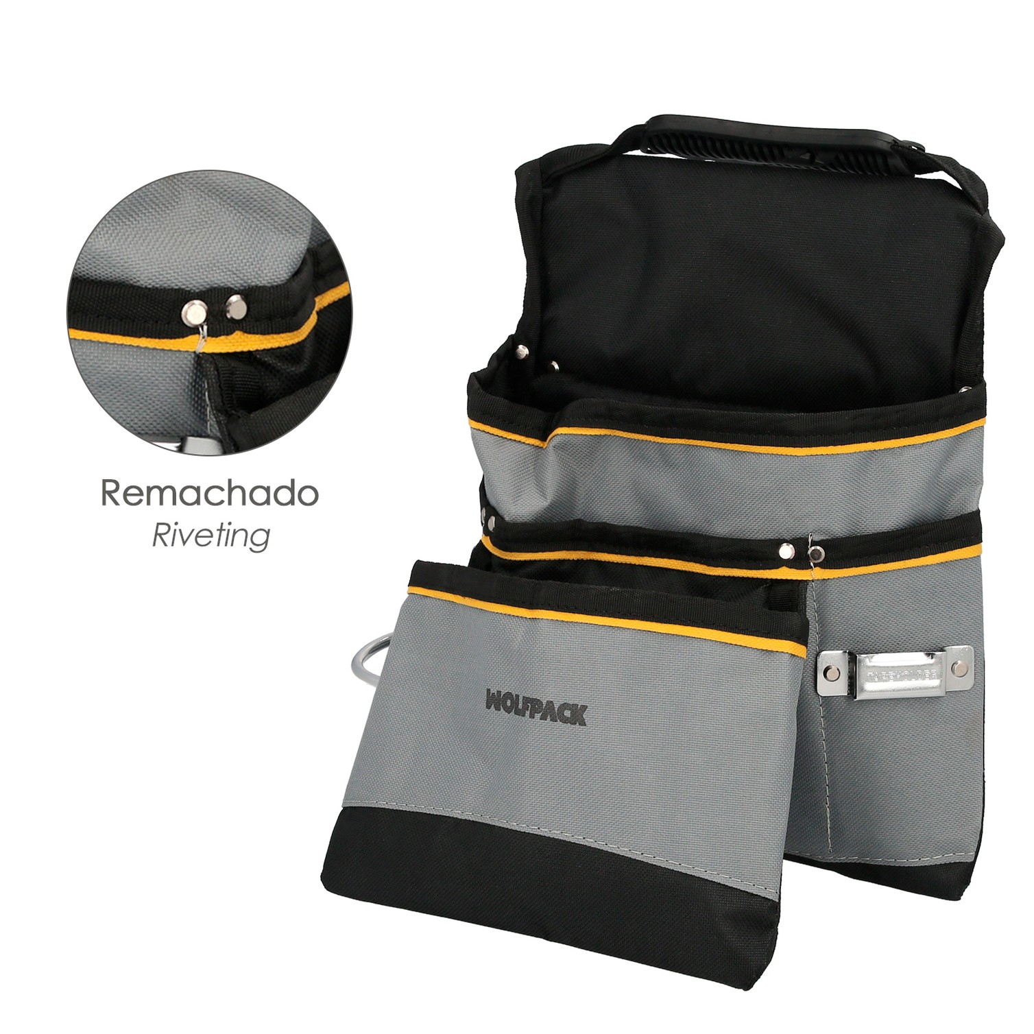 Bolsa Encofrador Nylon Sencilla Con Asa