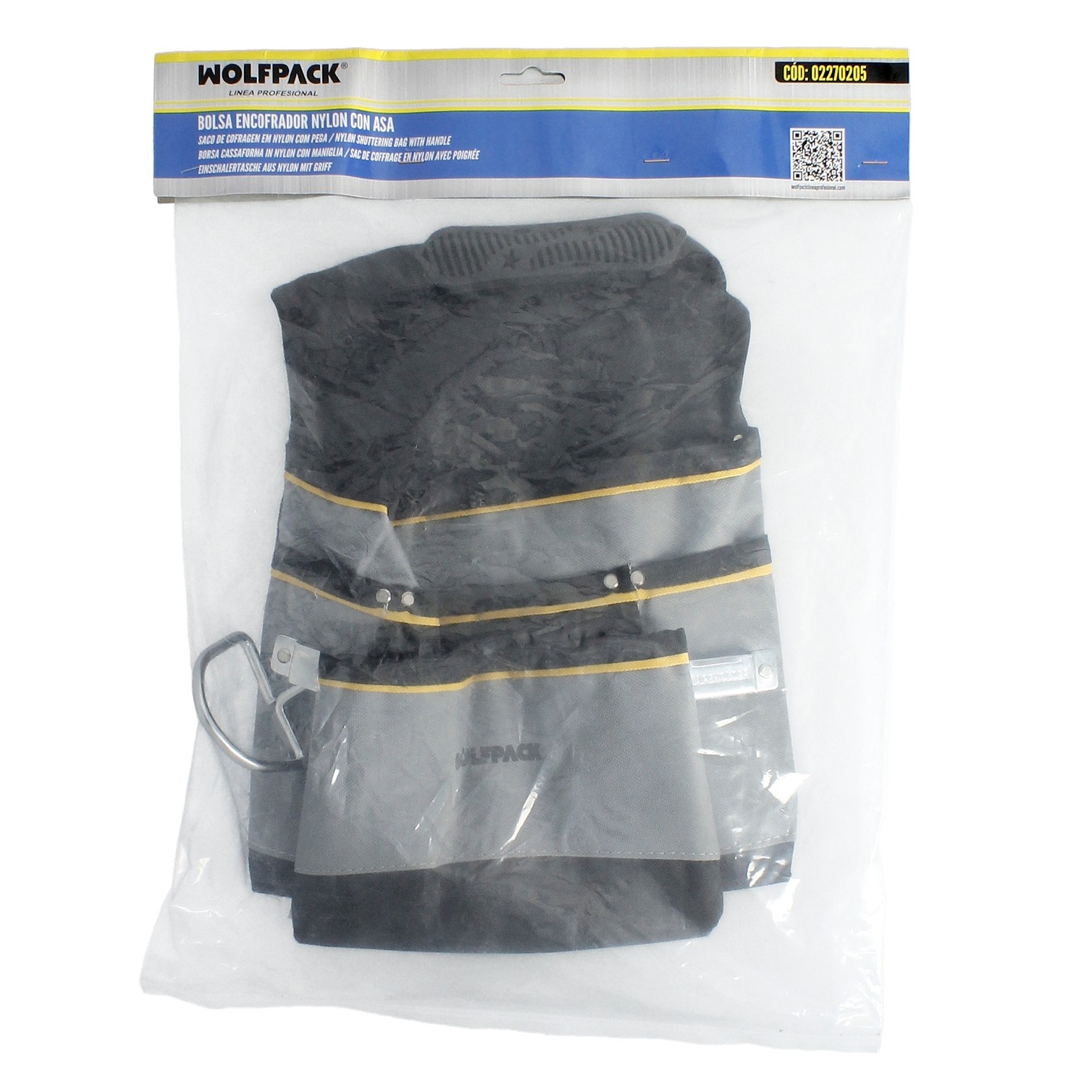 Bolsa Encofrador Nylon Sencilla Con Asa