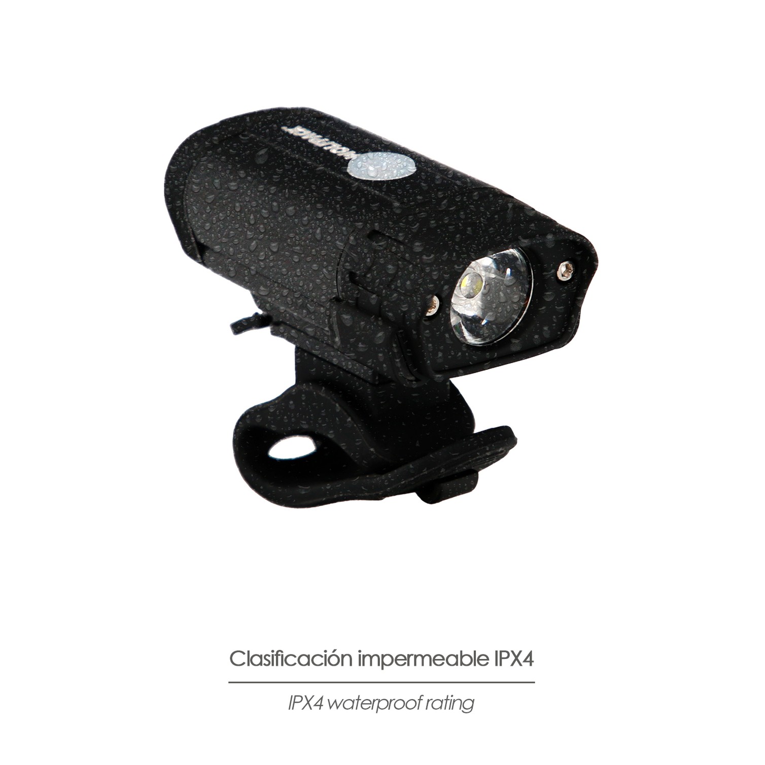Luz Led Frontal Para Bicicleta / Patinete 400 Lumenes (5 Modos) Bateria Recargable USB