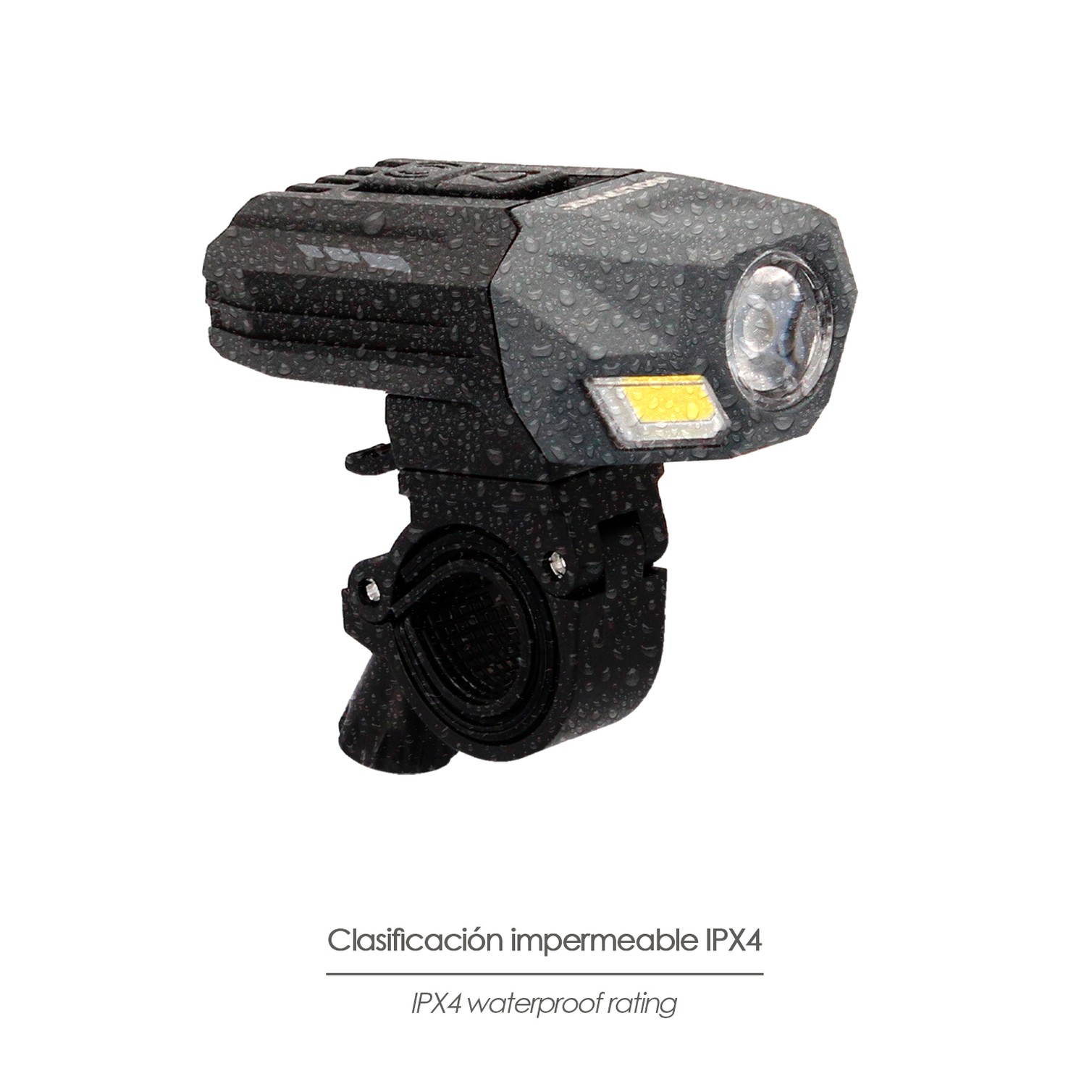 Luz Led Frontal Para Bicicleta / Patinete 800 Lumenes (7 Modos) Bateria Recargable USB
