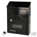 Buzon Exterior Residence 205 x 300 x 70 mm. Negro