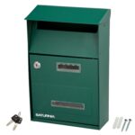 Buzon Exterior Country Verde 215 x 320 x 105 mm.