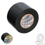 Cinta Aislante Profesional Negra Espesor 0.13 mm. Ancho 50 mm. Rollo 25 Metros Cinta Electricista, Cinta Aislante Cables