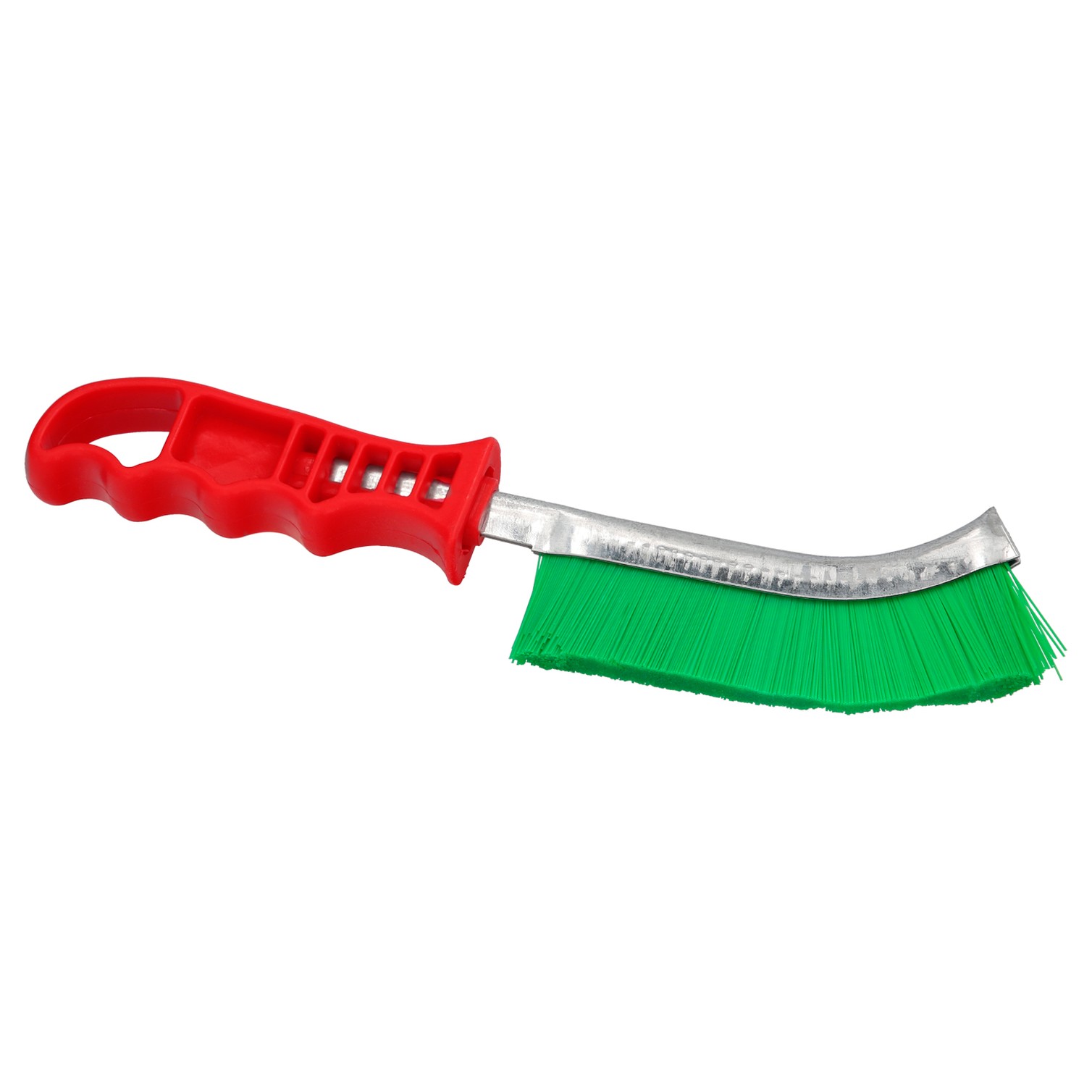 Cepillo Manual P.V.C. Mango De Plástico Rojo Multifuncional Resistente y Duradero