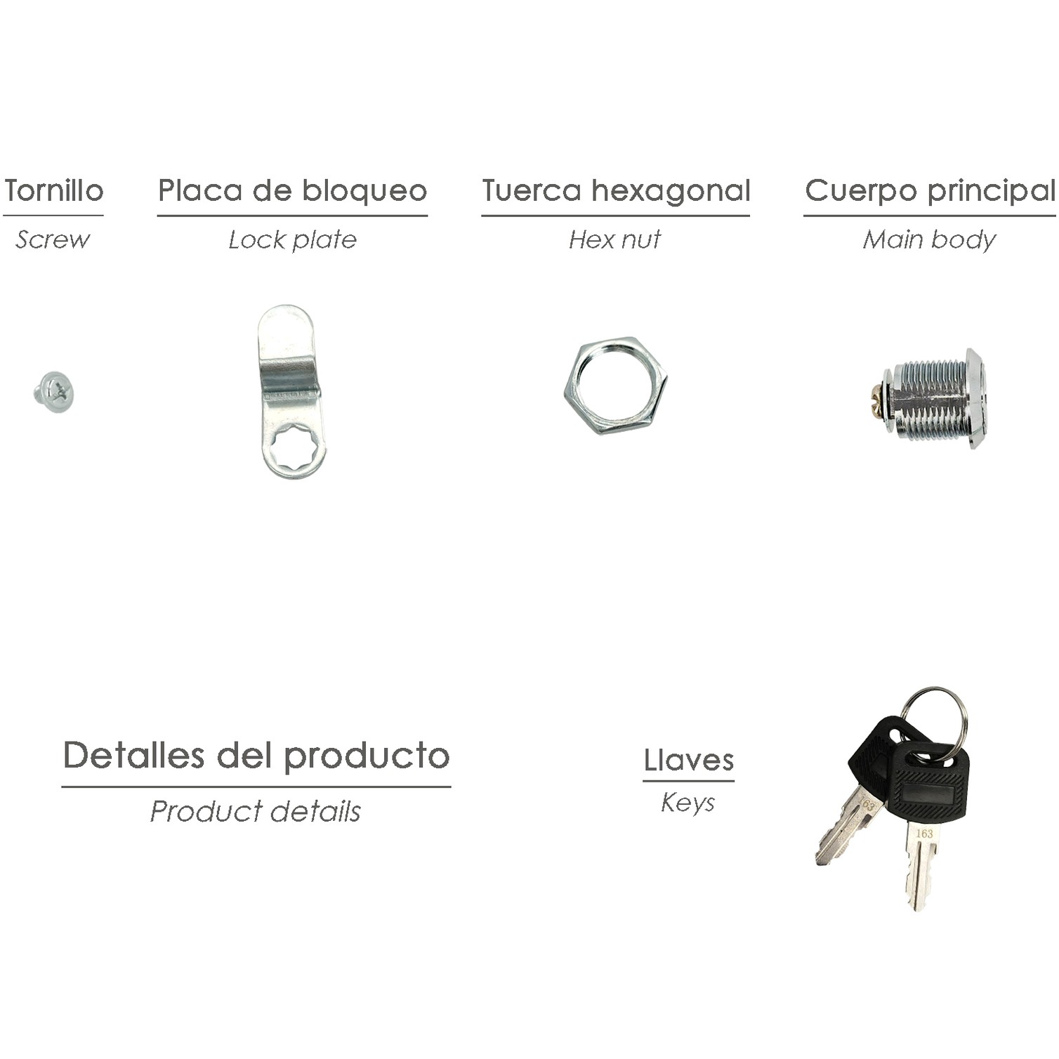 Cerradura Recambio Para Buzon Palace