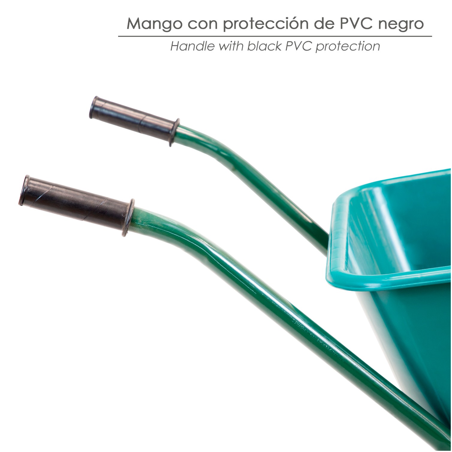 Carretilla Obra Plastico Desmontada 100 litros