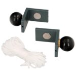 Juego Angulares Magneticos Para Reglas 40x40 mm. Nivel Pared, Nivelador Pared.