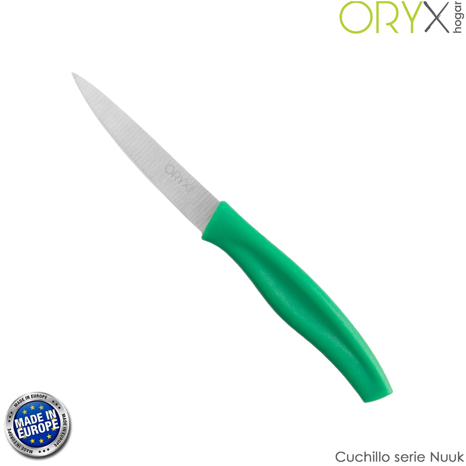Cuchillo Nuuk Mondador Hoja Acero Inoxidable 9 cm. Verde (1 Unidad)