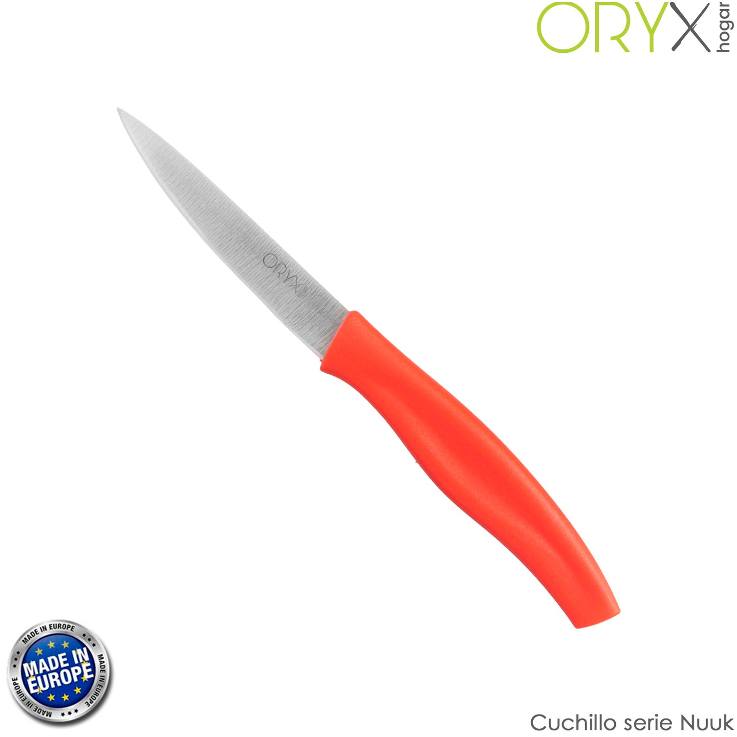 Cuchillo Nuuk Mondador Hoja Acero Inoxidable 9 cm. Rojo (1 Unidad)