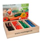 Expositor Cuchillos Mondador 9cm (80 piezas)