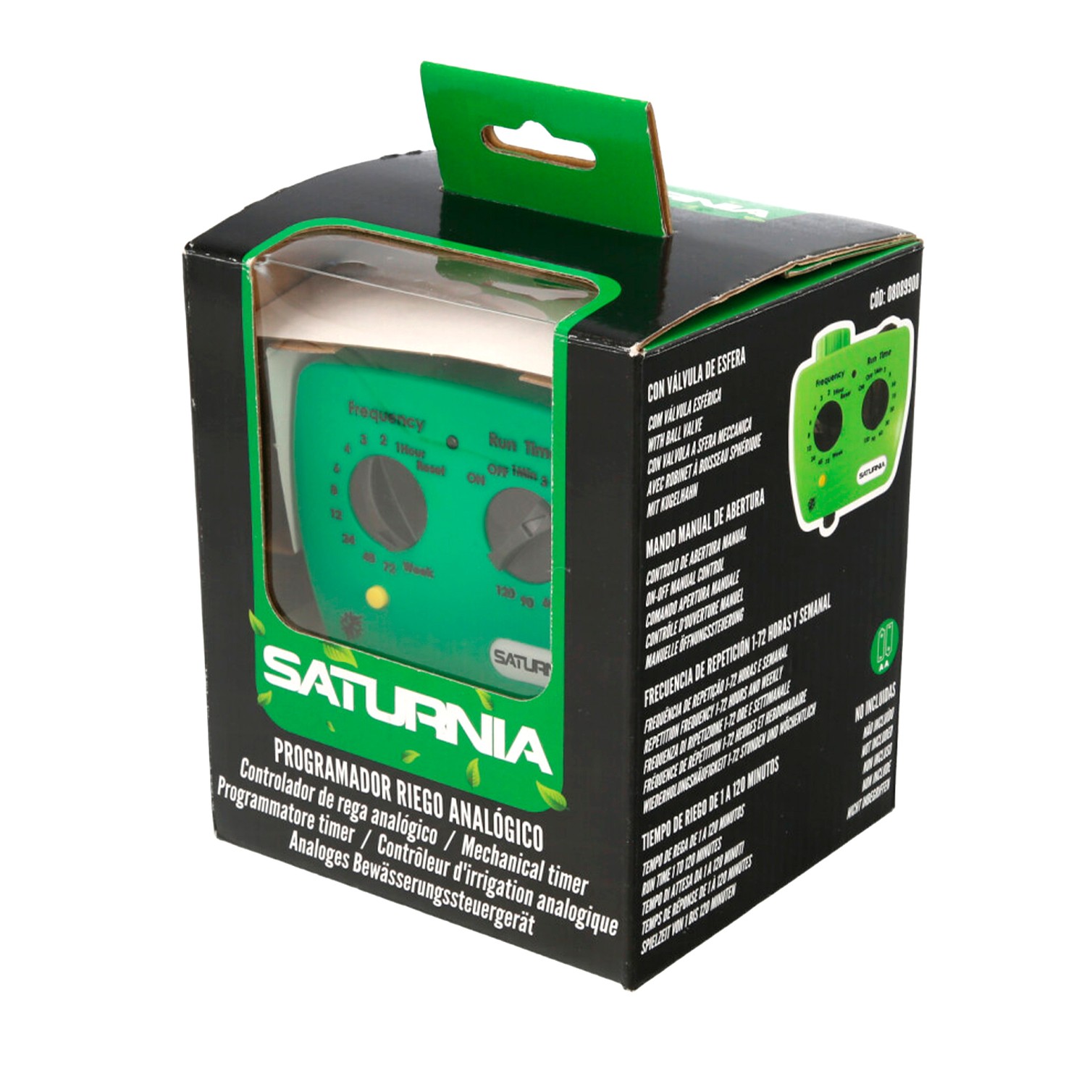 Programador Riego Analogico / Mecanico De Grifo Con 1 Salida 3/4"