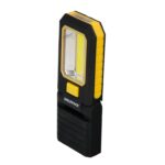 Linterna LED Profesional Multifunción Compacta Plegable A Pilas (3 AAA) 210 Lumenes 2 Modos de Iluminación Con Iman y Gancho