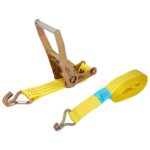 Cinta De Amarre Con Ratchet 12 metros x 50 mm. Trinquete Metalico Automatico, Cincha, Eslinga Mercancia, Correa Sujeción