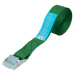 Cinta De Amarre Con Trinquete 4 metros x 25 mm. Trinquete Metalico Automatico, Cincha, Eslinga Mercancia, Correa Sujeción
