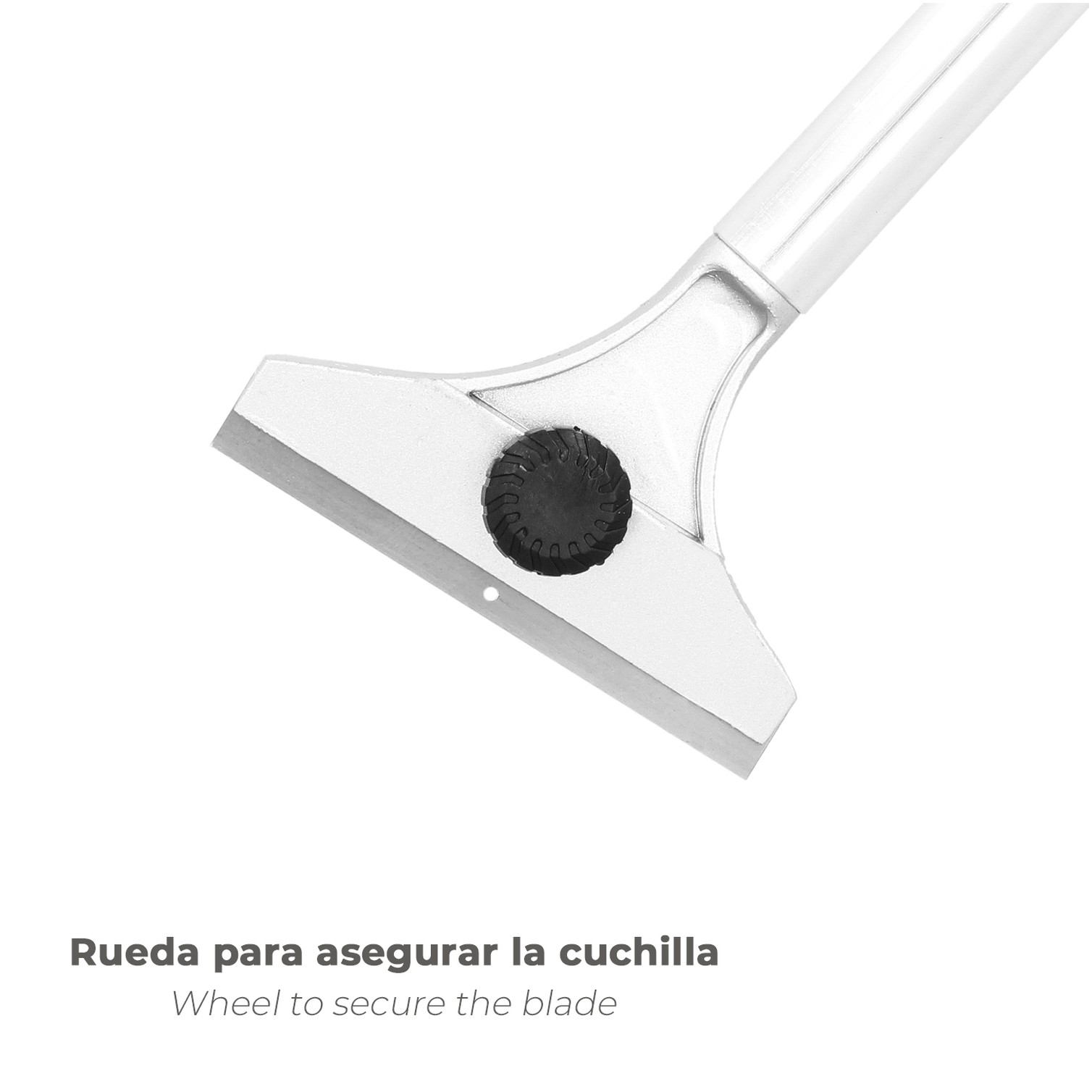 Rascador Mango Metalico Hoja De 10 Cm10 Cm
