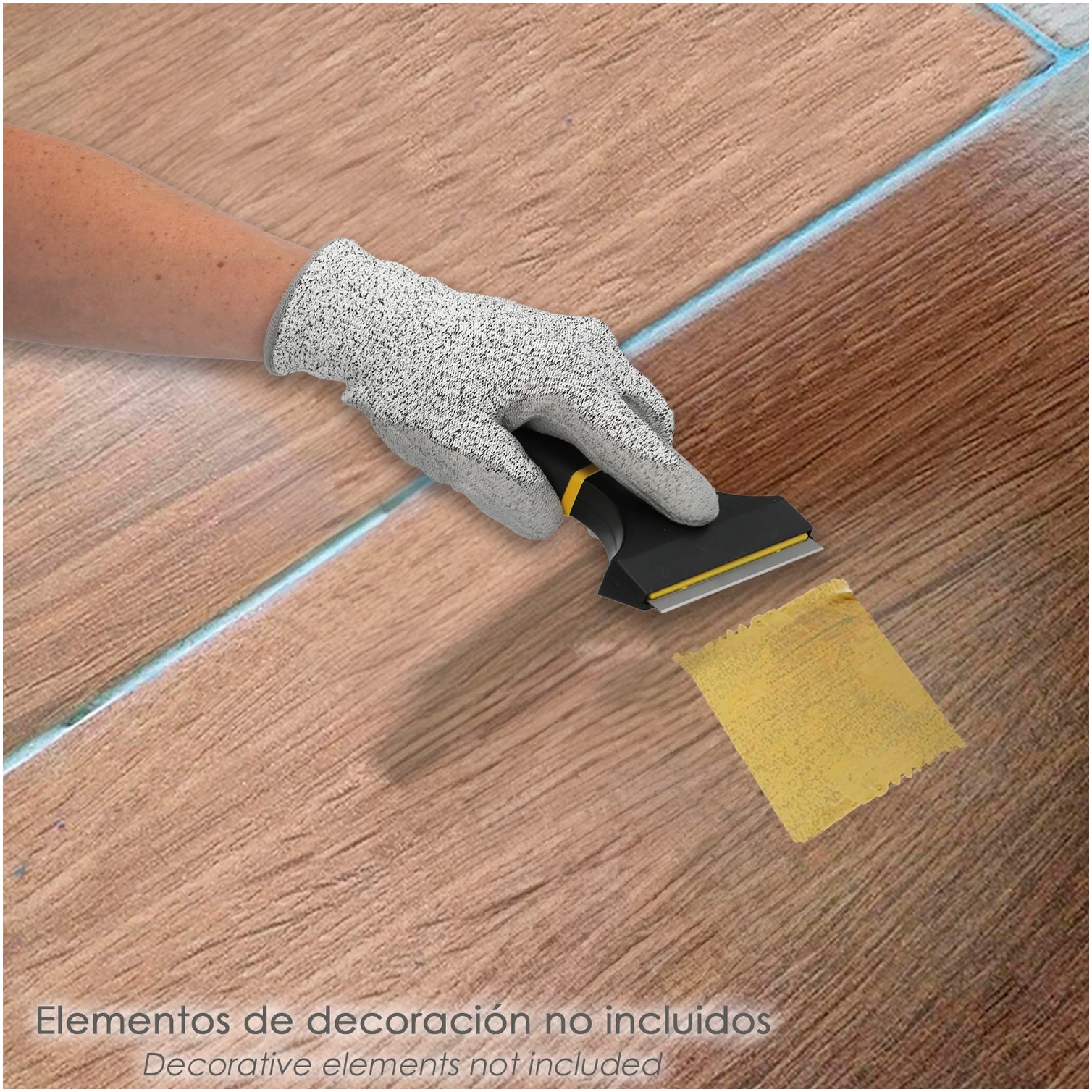 Rascavidrios Profesional Retractil Mango Soft Touch Hoja 90 mm.