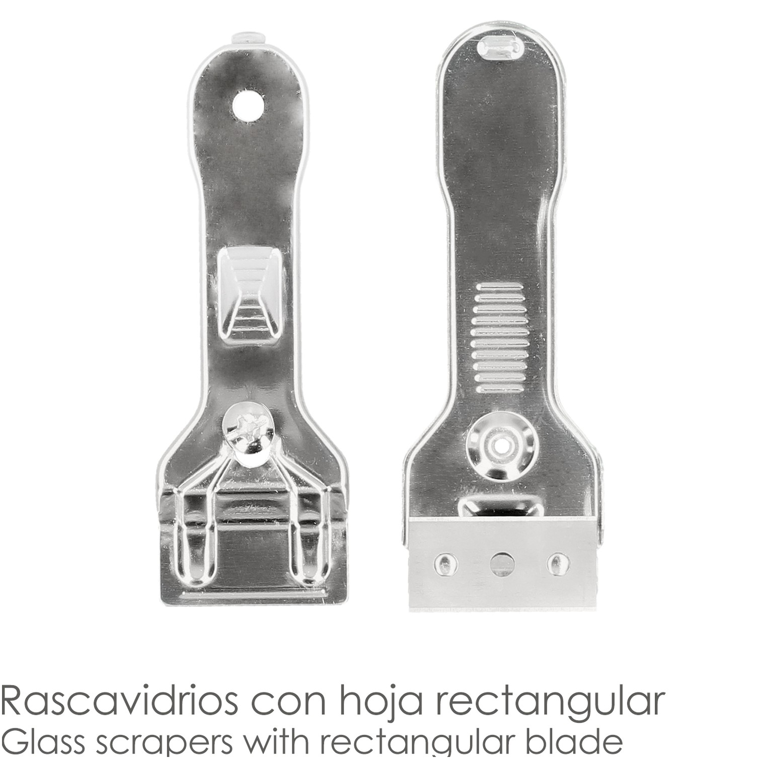 Rascavidrios Plastico Amarillo Hoja 43 mm. Rasqueta Vitroceramica, Rascador Vidrio, Rascador Vitroceramica,