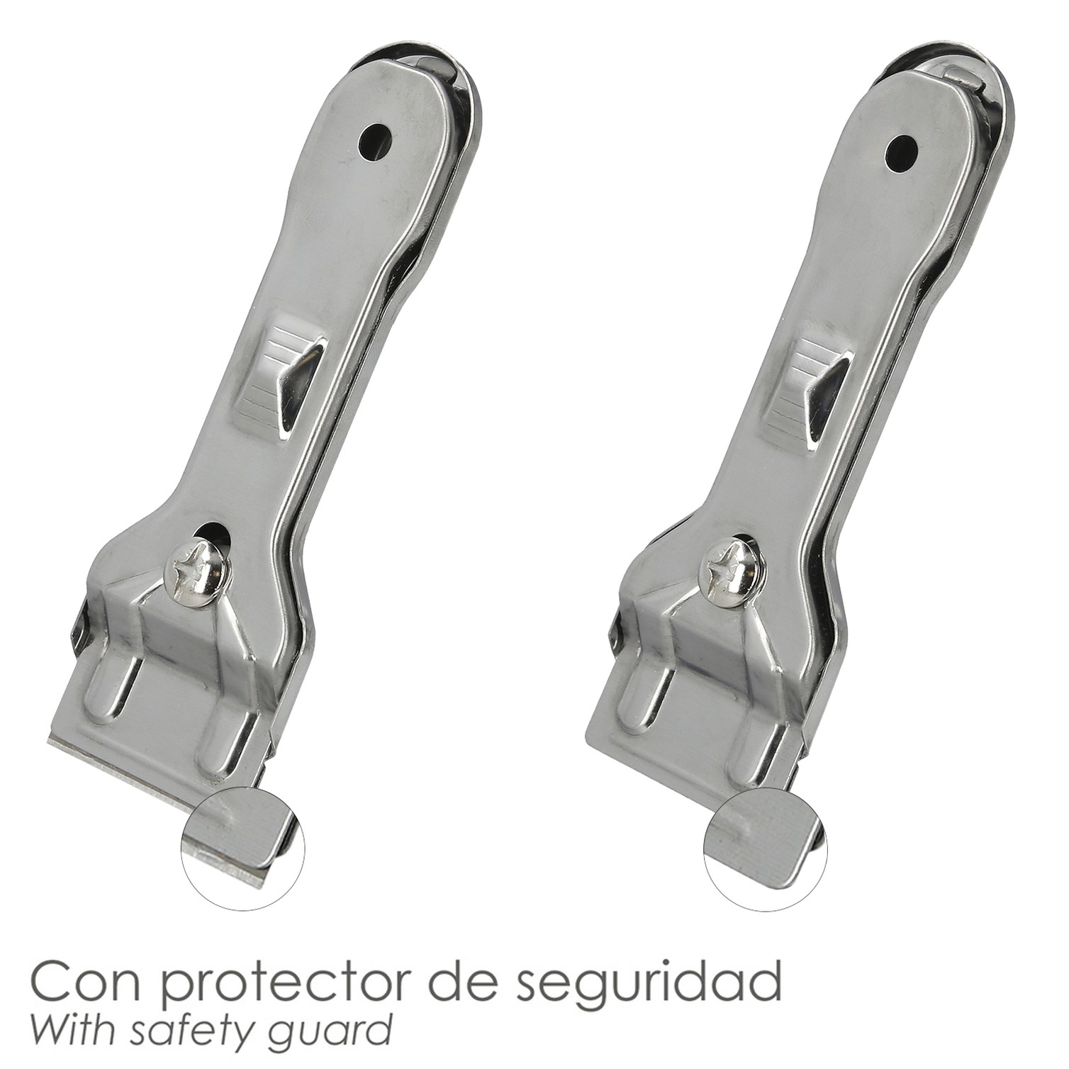 Rascavidrios Plastico Amarillo Hoja 43 mm. Rasqueta Vitroceramica, Rascador Vidrio, Rascador Vitroceramica,