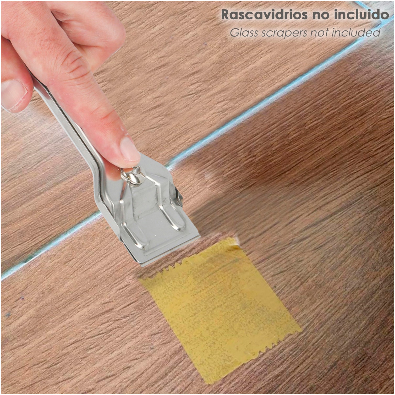Hoja Rectangular Rascavidrios Domestico ( 5 piezas)