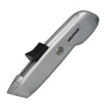 Cutter Autoretractil Con Hoja Acero Sk5 Carcasa De Aluminio Diseño Ergonomico, Cuchillo Seguridad, Cutters Seguridad,