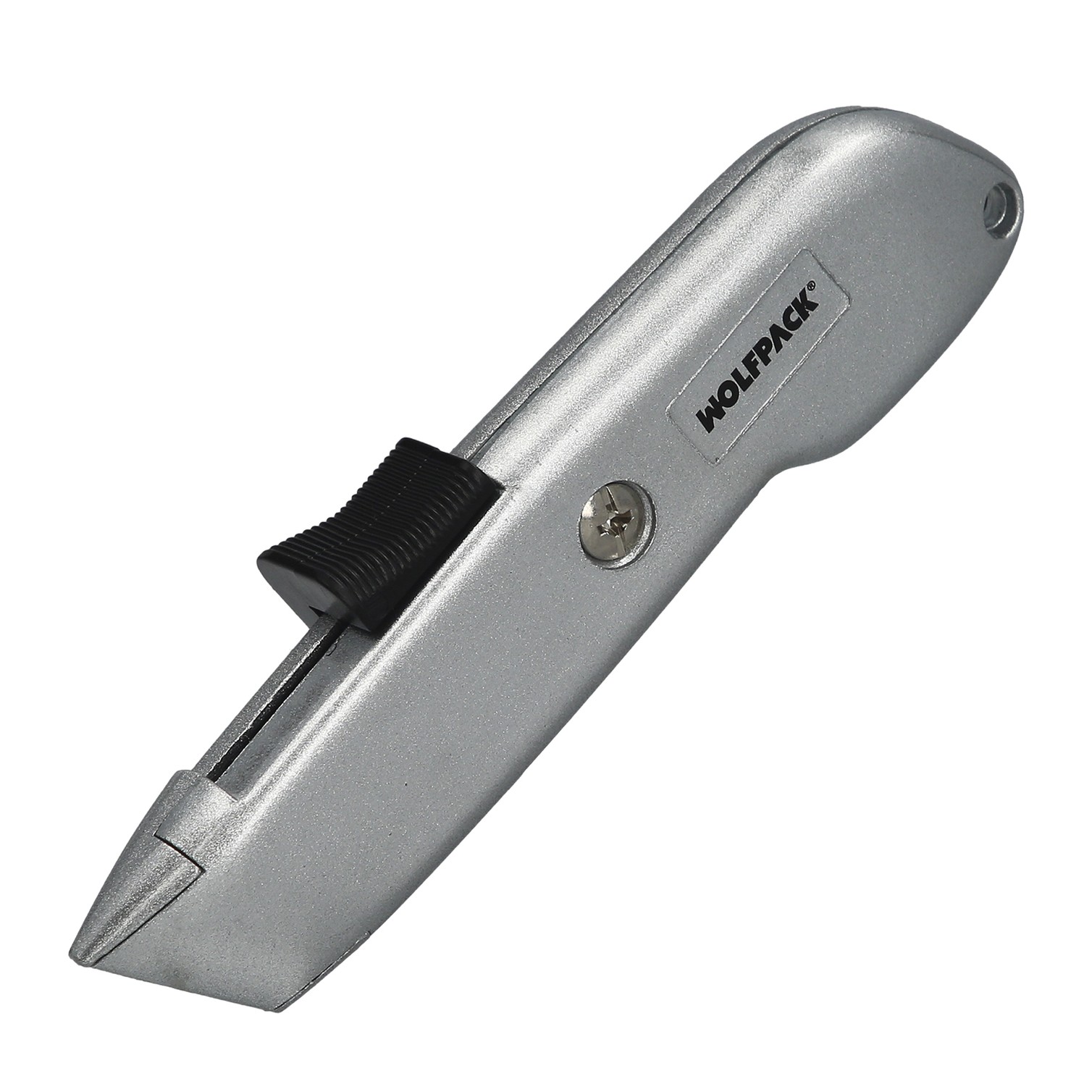 Cutter Autoretractil Con Hoja Acero Sk5 Carcasa De Aluminio Diseño Ergonomico, Cuchillo Seguridad, Cutters Seguridad,