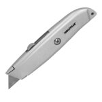 Cutter Hoja Trapezoidal Retráctil Acero Sk5