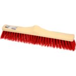 Cepillo Barrendero Industrial Fibra Suave PVC. Soporte Polipropileno 50 cm. (Sin Mango)