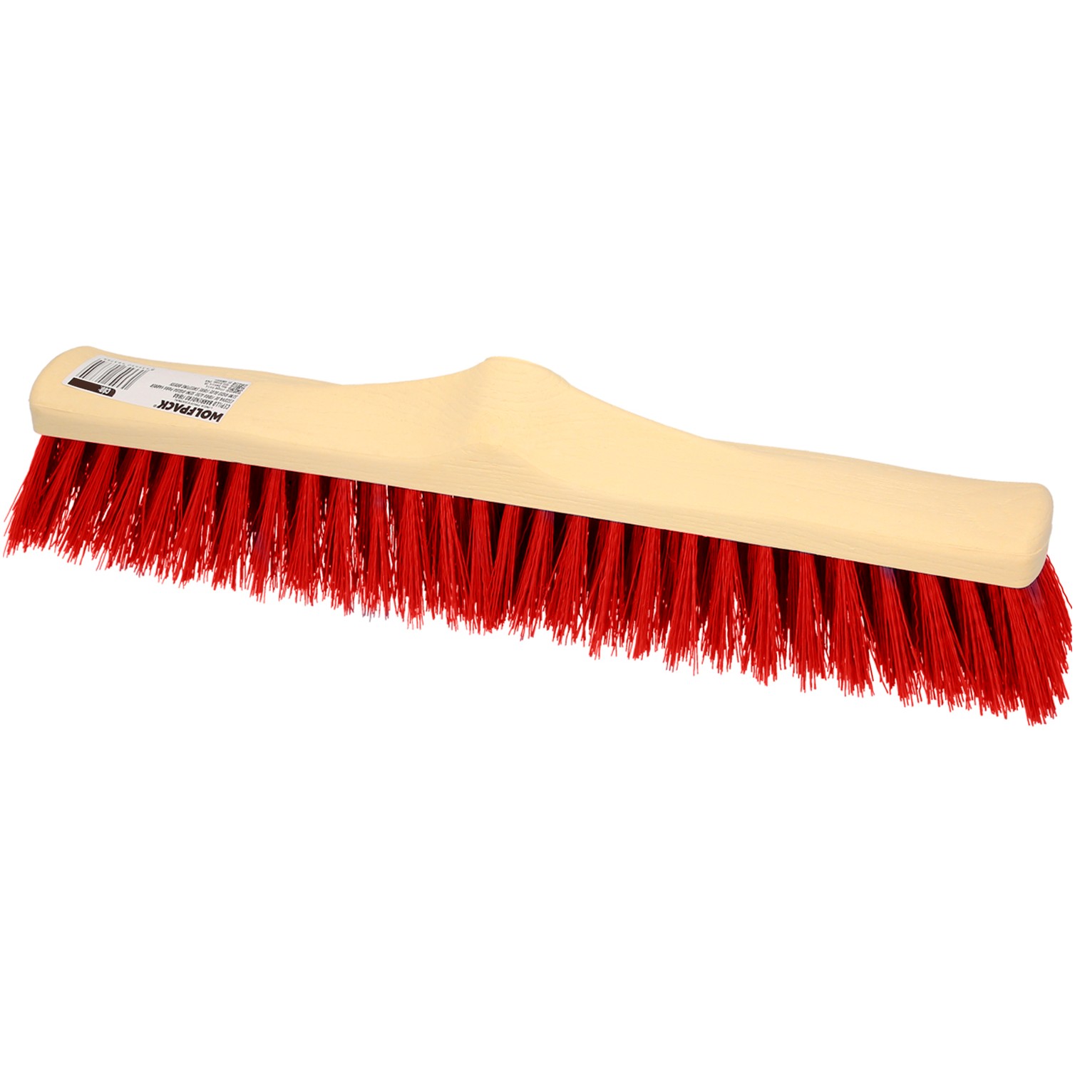 Cepillo Barrendero Industrial Fibra Suave PVC. Soporte Polipropileno 50 cm. (Sin Mango)