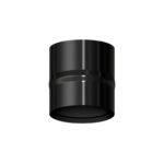 Modulo Anticondensados Estufa Vitrificado Negro Ø 200 mm. Condensador Chimenea, Anticondensados Chimenea, Anticondensacion Tubos