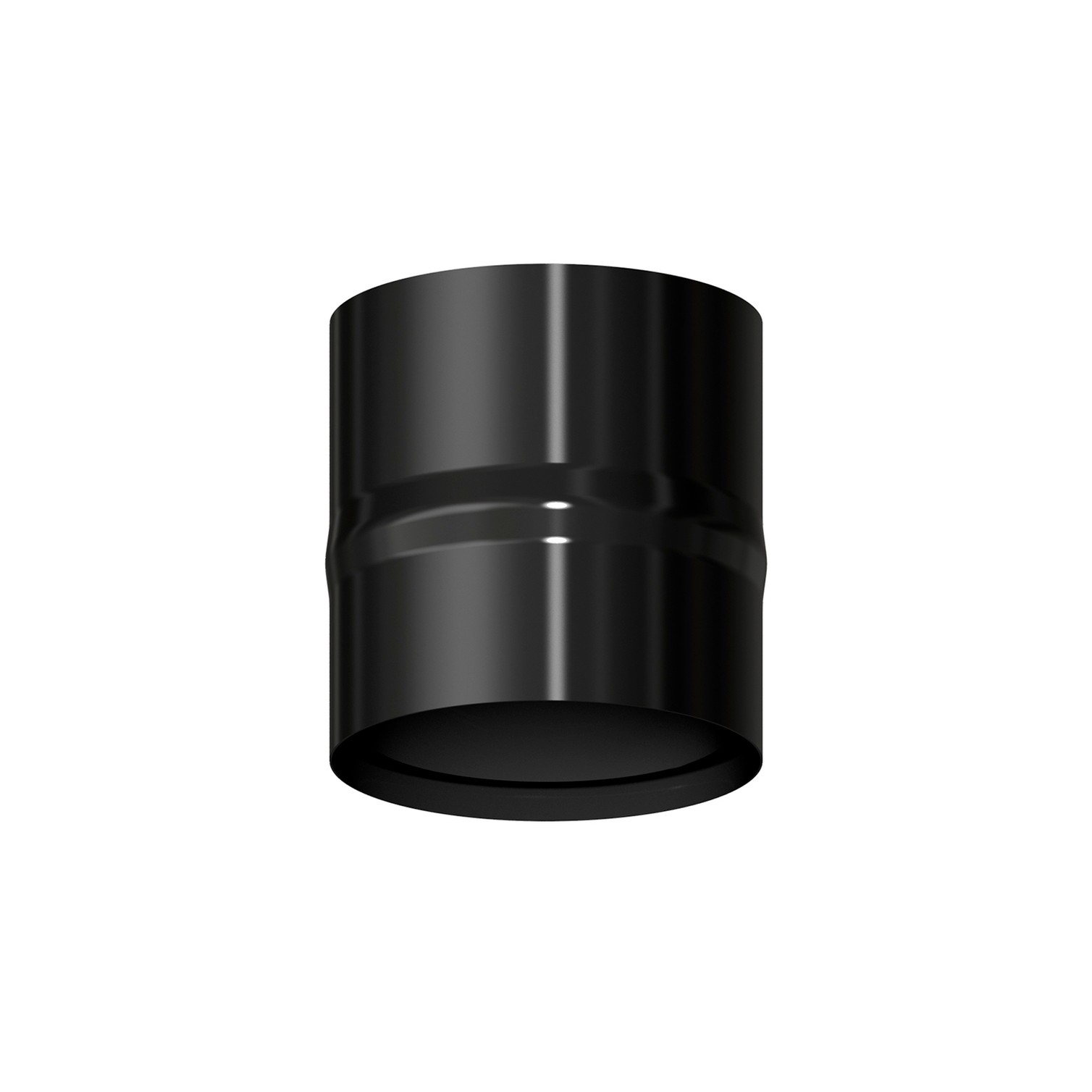 Modulo Anticondensados Estufa Vitrificado Negro Ø 200 mm. Condensador Chimenea, Anticondensados Chimenea, Anticondensacion Tubos