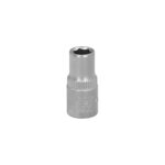 Llave Vaso 1/4" Hexagonal 6 mm. Perfil de 6 caras. Acero Cromo Vanadio, Aristas Redondas [+6 variaciones de Medida Disponibles]