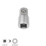 Adaptador Aumentador 1/4" Hembra 3/8" Macho