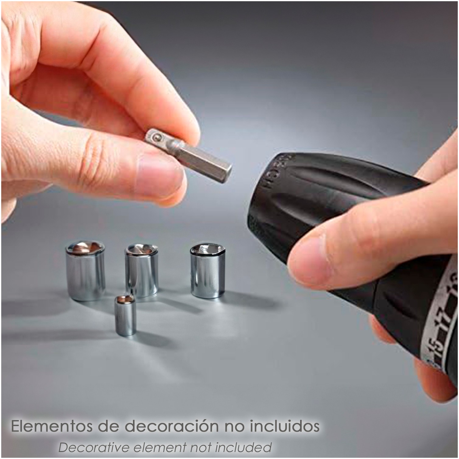 Adaptador Para Llaves De Vasos De 1/4"