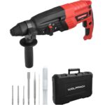 Martillo Perforador SDS PLUS 900 Watt. Con Accesorios y Maletin
