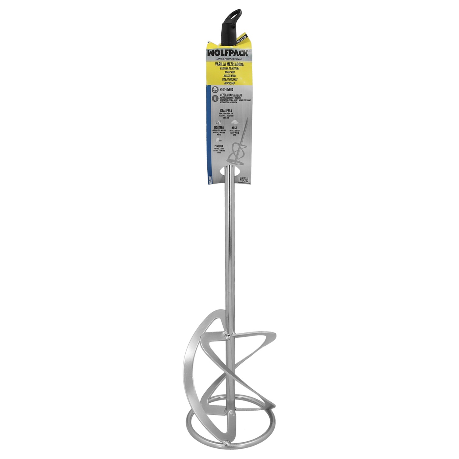Mezclador Cola Recambio M14 140x600 mm.