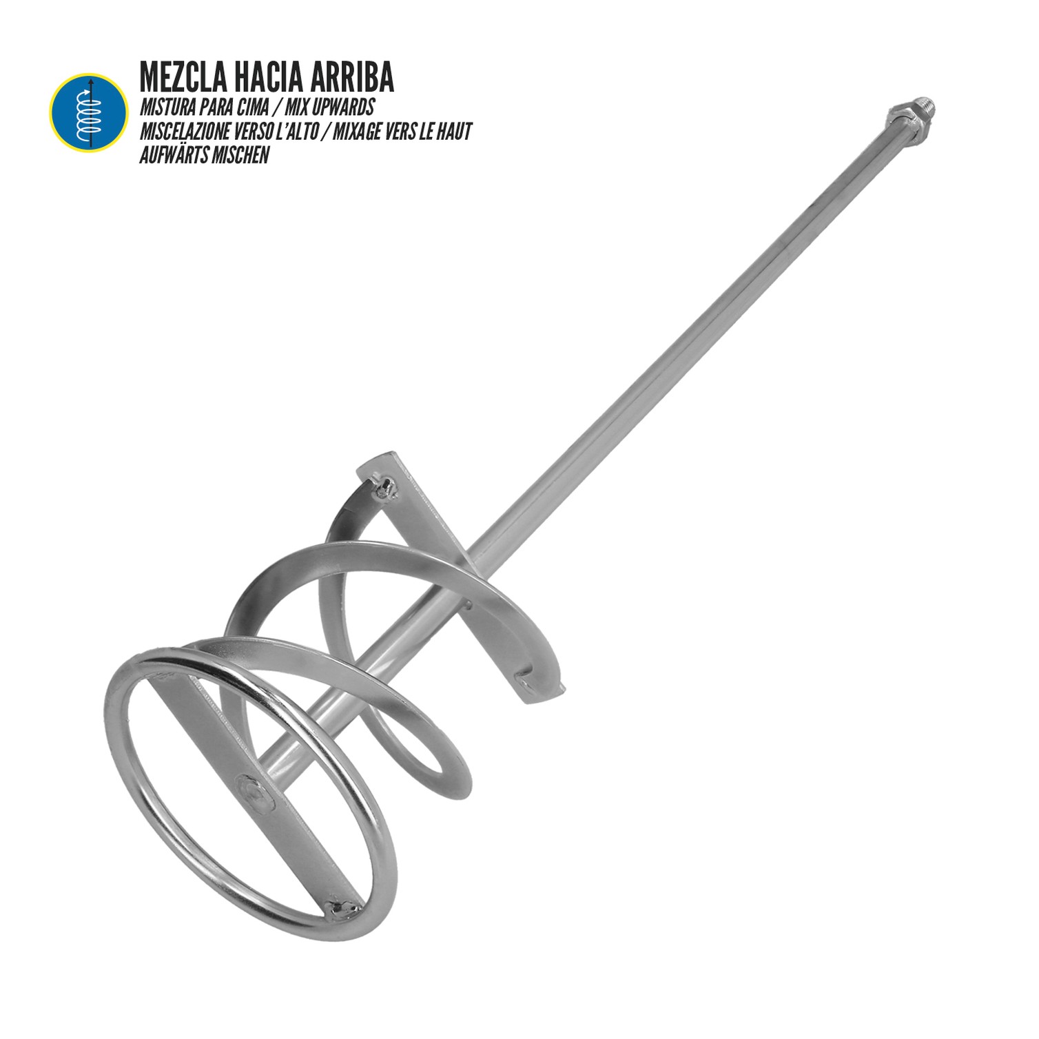 Mezclador Cola Recambio M14 120x600 mm.