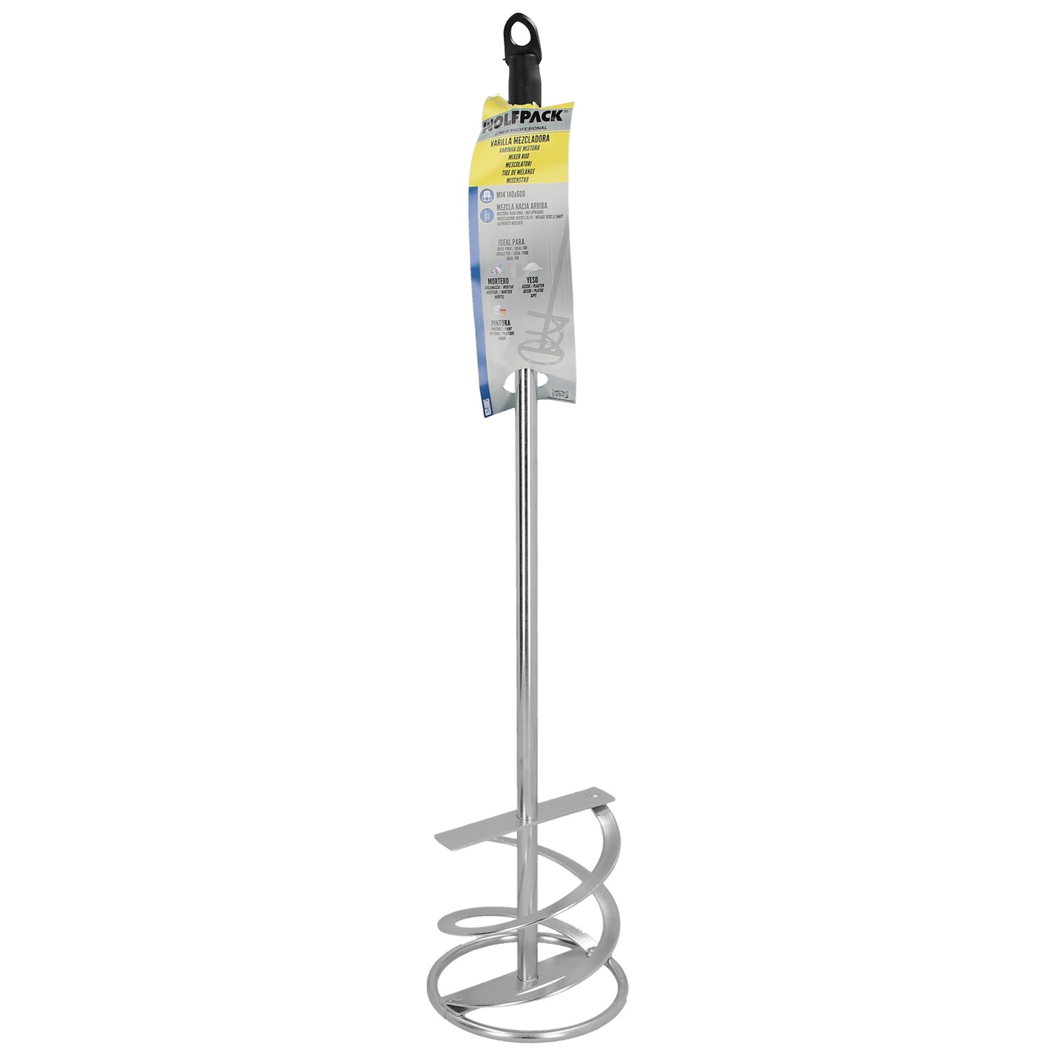 Mezclador Cola Recambio M14 140x600 mm.