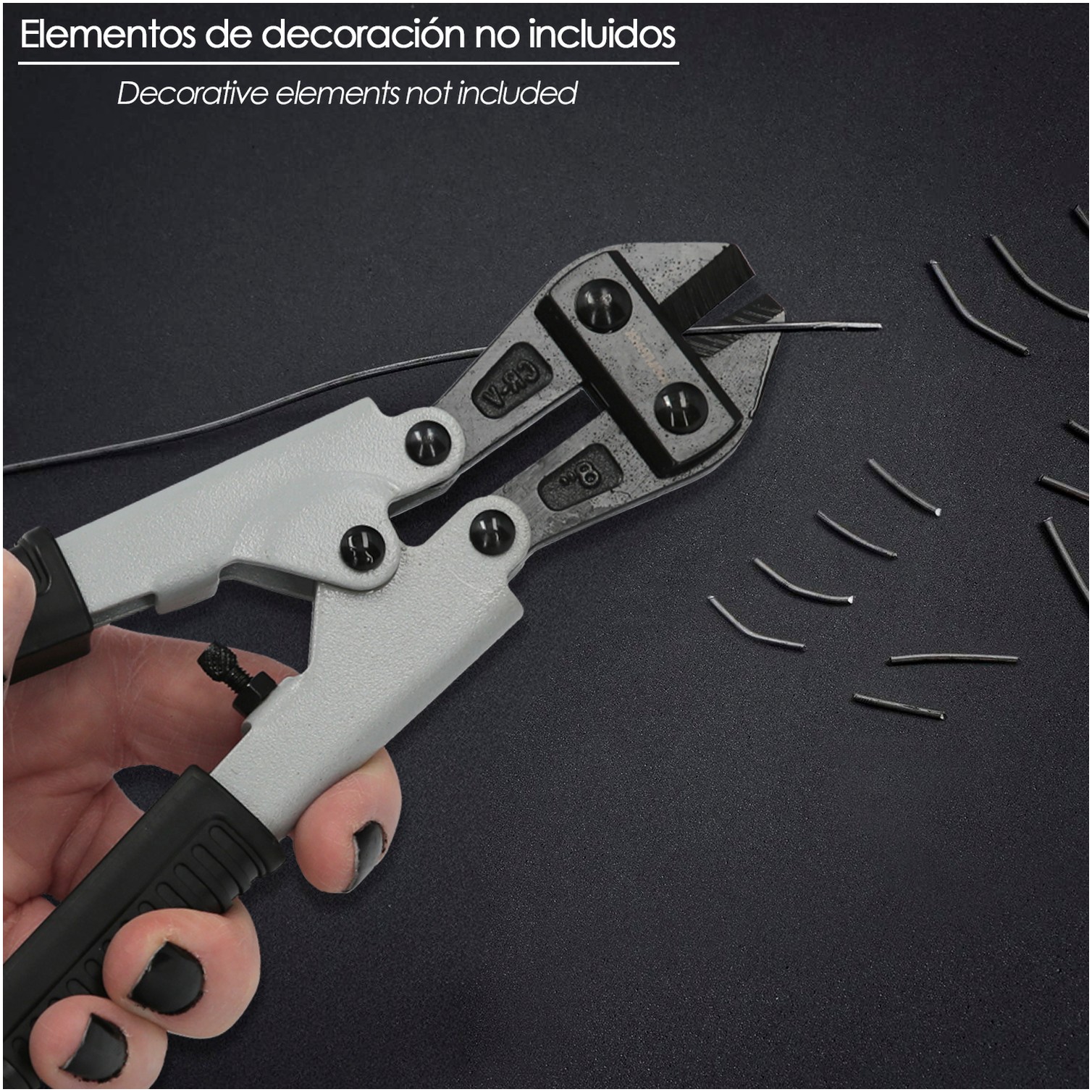 Cortarremaches 200 mm / 8" Hojas de Cromo Vanadio