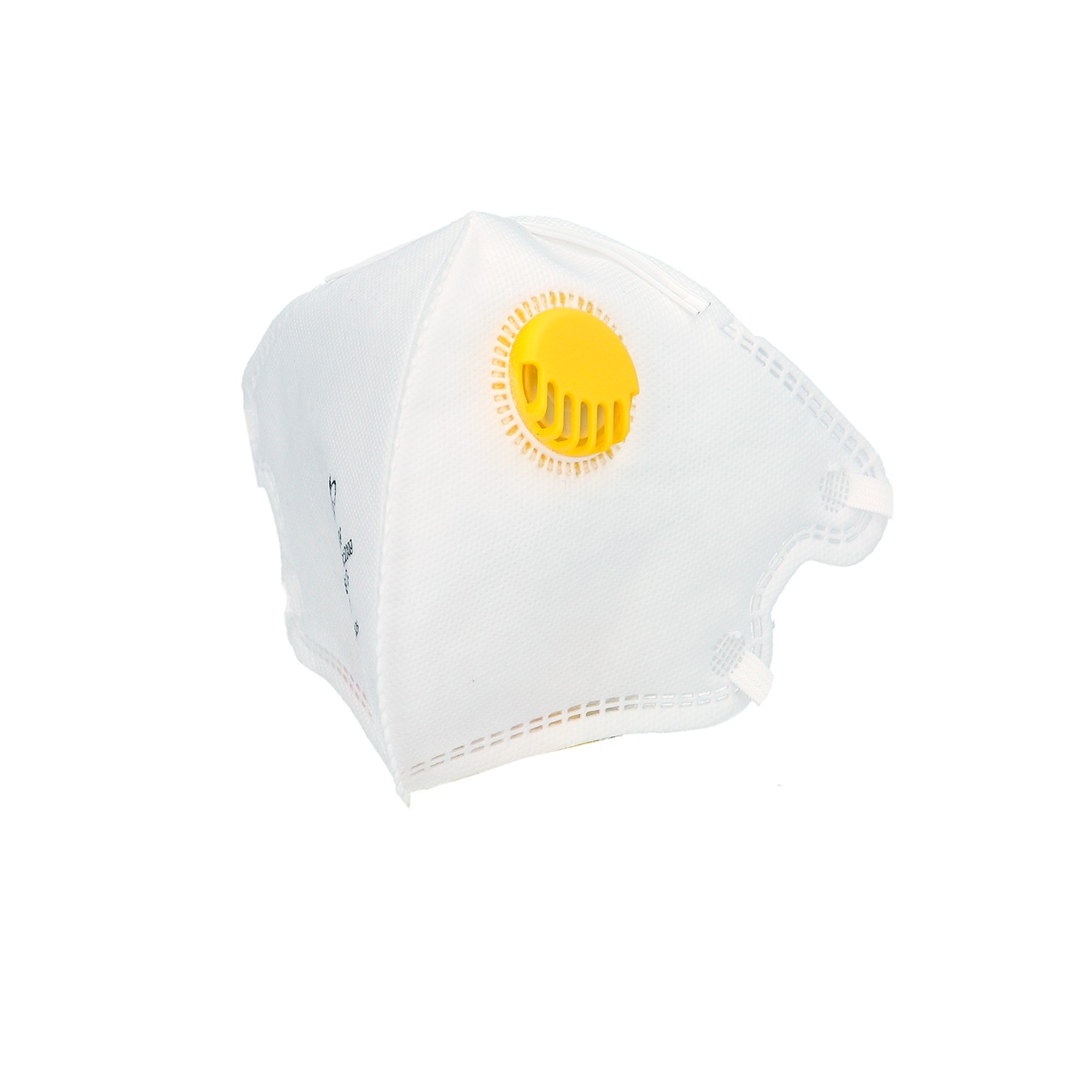 Mascarilla Respiratoria FFP2 Con Valvula. Plegable (20 Unidades) Envasadas Individualmente