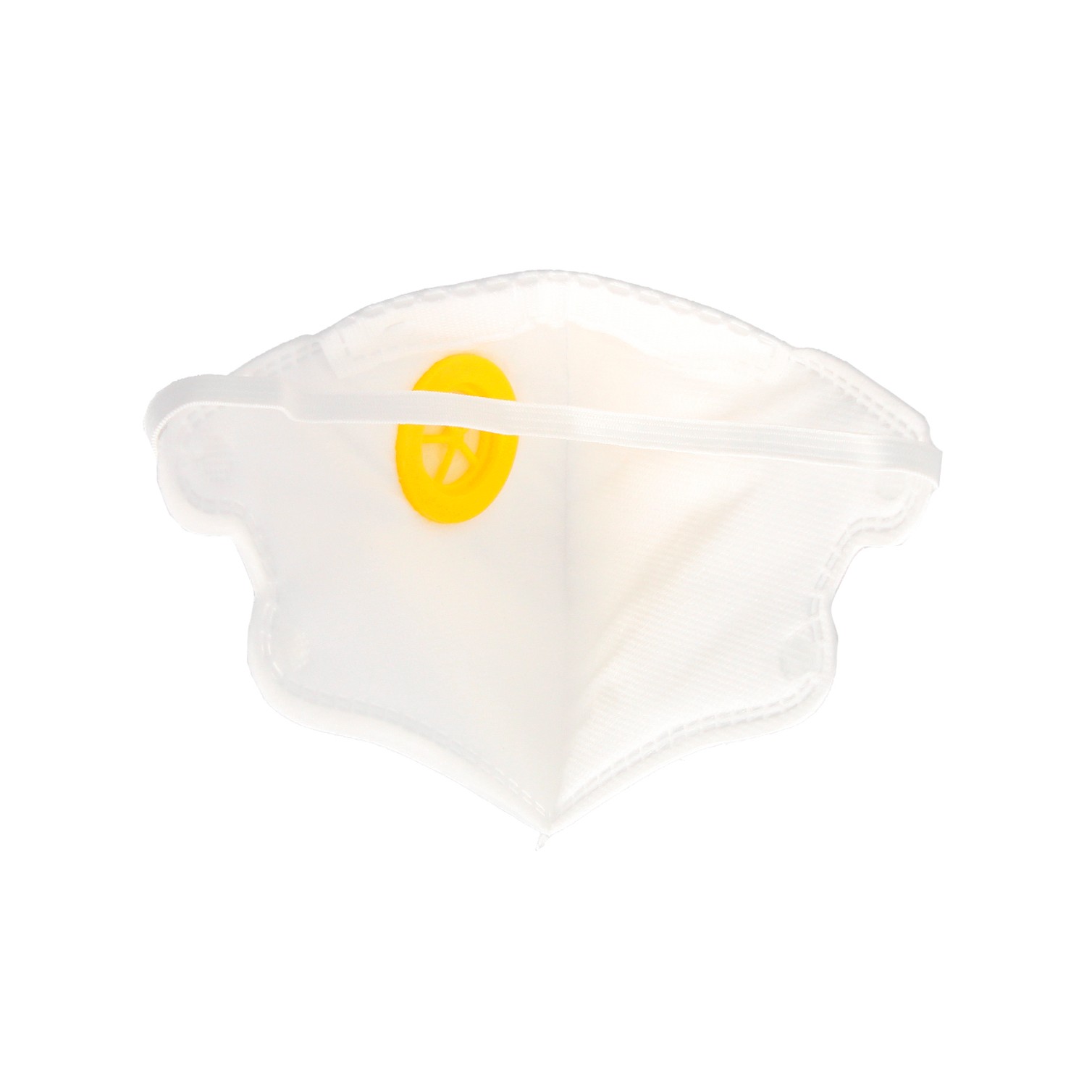 Mascarilla Respiratoria FFP2 Con Valvula. Plegable (20 Unidades) Envasadas Individualmente