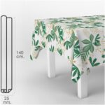 Mantel Hule Impermeable Antimanchas Primavera PVC 140 cm. x 20 metros. Recortable Uso Interior y Exterior